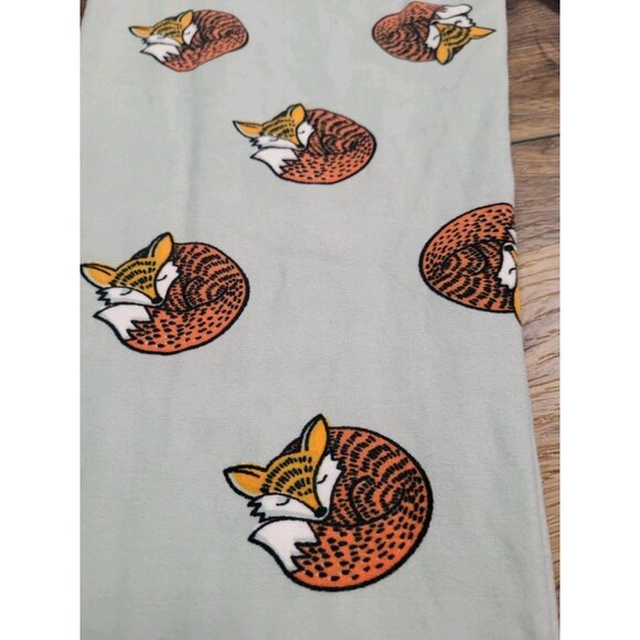 OS LuLaRoe One Size Leggings Fox Foxes Woodland Nature Rare ! - Picture 10 of 10
